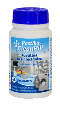 Pastillas Desinfectante Multiusos  Cleanpill 48U