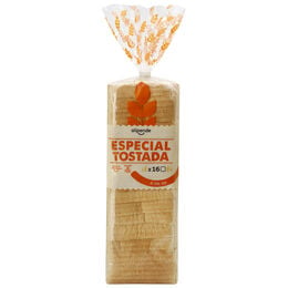 Pan de molde Alipende 820g especial tostada sin tapas