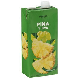 Zumo de piña y uva Alipende brik 1l
