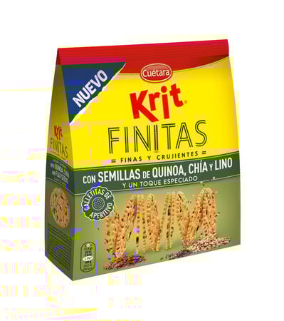 Galletas saladas y crujientes Krit finitas Cuétara 125gr