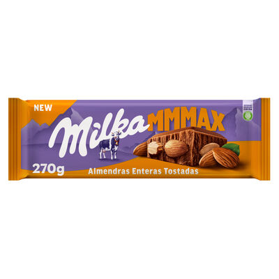 Chocolate con almendras enteras Milka MMMAX 270g