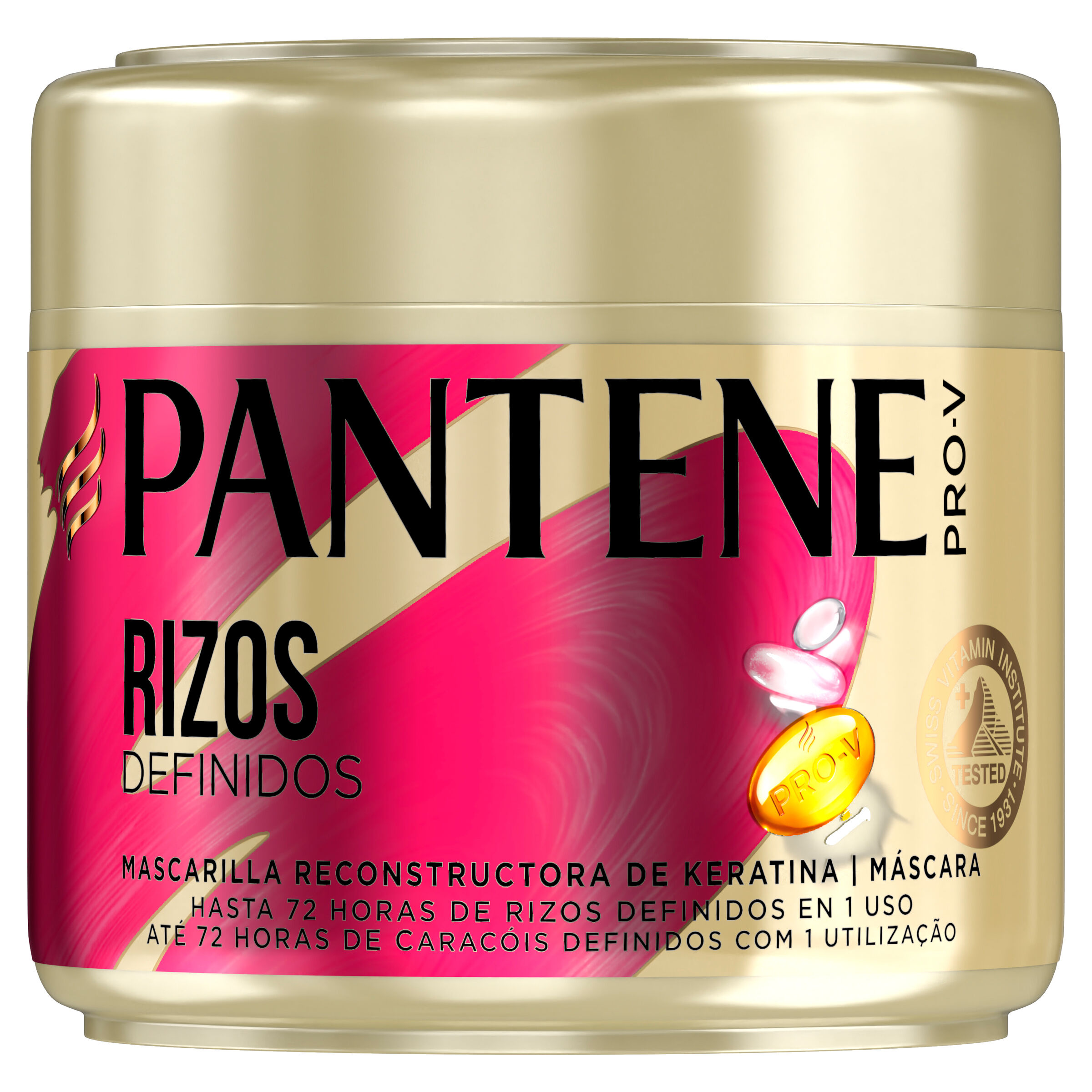 Mascarilla capilar intensiva Pantene 300ml rizos o ondulado