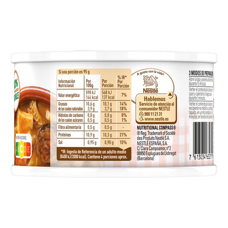 Callos sin gluten Litoral 380g a la madrileña