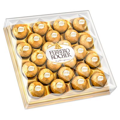 Bombón diamante Ferrero Rocher 24u 300g