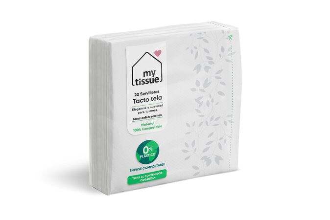 Servilleta My Tissue 20 unidades Tacto Tela