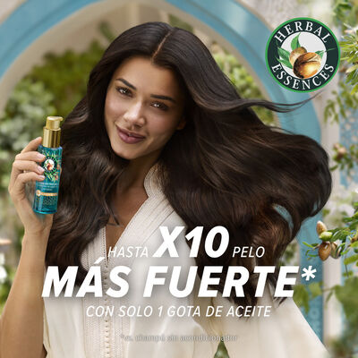 Aceite Herbal Essences 95ml repara aceite de arg&aacute;n
