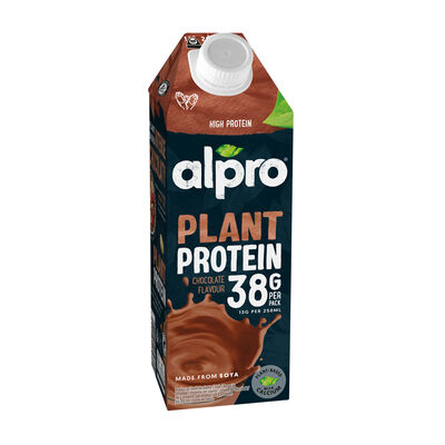 Bebida de soja proteinas y chocolate Alpro 750 ml