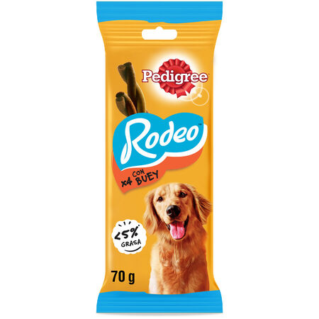 Snack para perros adultos Pedigree Rodeo buey