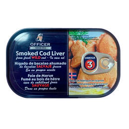 Higado de bacalao Officer ahumado 120g