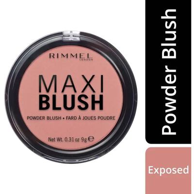 Maquillaje en polvo colorete Rimmel Maxi Blush 006