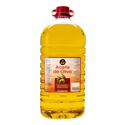 Aceite de oliva Alipende garrafa 5l 0,4&ordm;