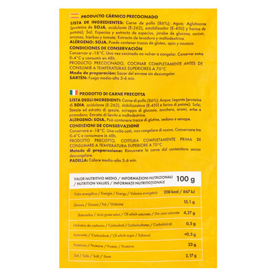 Kebab Ozturk 250g pollo