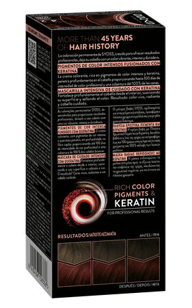 Tinte permanente Syoss nº4.2 caoba