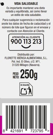 Ensalada cuatro estaciones Alipende 250g