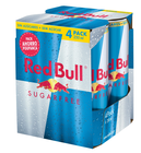 Bebida energ&eacute;tica sin az&uacute;car Red Bull 25cl pack 4