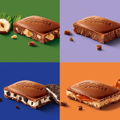Chocolate con leche Milka 100g relleno de oreo