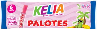 Bebida para congelar sabor palotes kelia 6 unidades