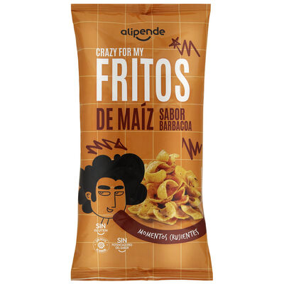 Snack de ma&iacute;z fritos Alipende 150g sabor barbacoa