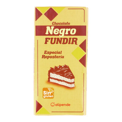 Chocolate negro sin gluten Alipende 200g para fundir