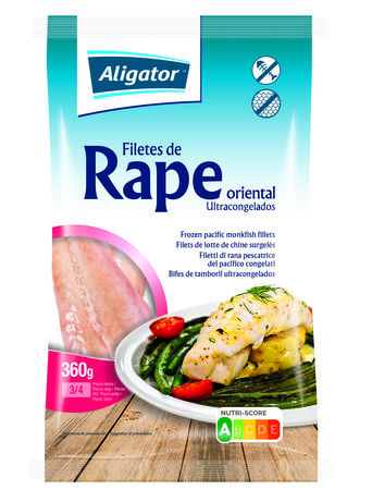 Filete Rape Aligator 360g Sin piel