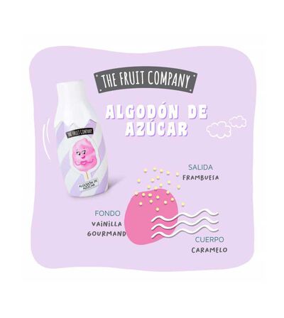 Colonia The Fruit Company 40Ml Algodón De Azúcar