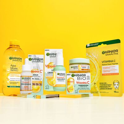 Crema de d&iacute;a iluminadora con vitamina c Garnier 50ml