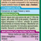 Macarrón rayado Alipende 500g con vegetales
