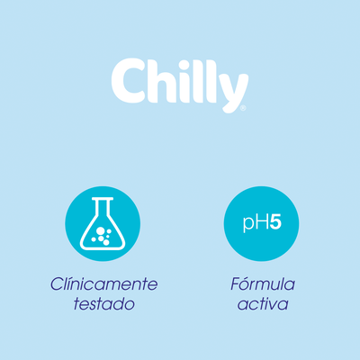 Jabon &iacute;ntimo Chilly 250ml protect f&oacute;rmula activa