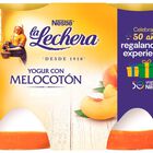 Yogur La Lechera pack 2 con melocotón