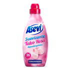 Suavizante concentrado Asevi 36 lavados talco rosa hipoalergenico