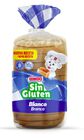 Pan de molde sin gluten blanco Bimbo 375g
