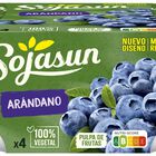 Postre bífidus Sojasun pack 4 arándanos