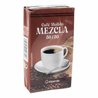 Caf&eacute; molido Alipende 250g mezcla 50/50