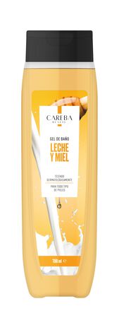 Gel de baño Careba 750ml Leche Y Miel