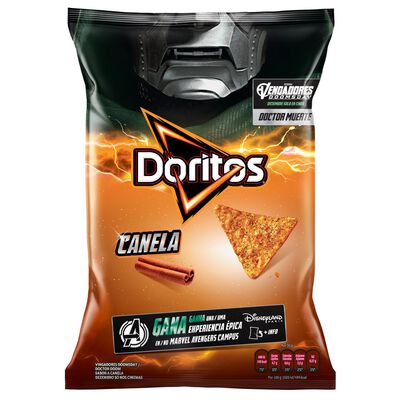 Snack de ma&iacute;z con sabor a canela Doritos 140g