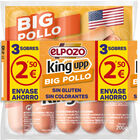 Salchicha Big pollo ElPozo pack 3 x 200g