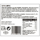 Sepia limpia bandeja