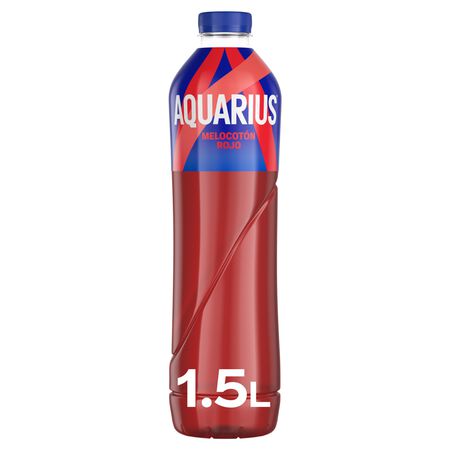 Bebida isotónica de melocotón rojo Aquarius 1,5l