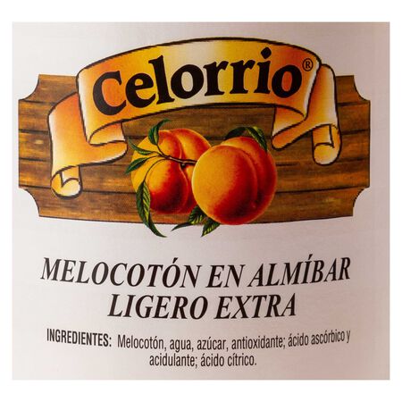 Melocotón en almíbar Celorrio tarro 520g