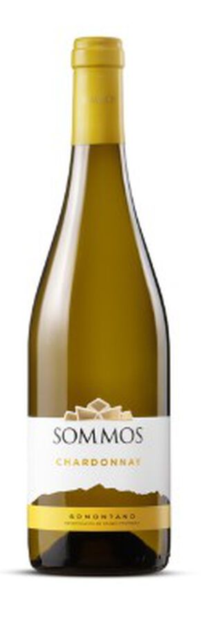 Vino blanco Somontano Sommos Chardonnay 75cl