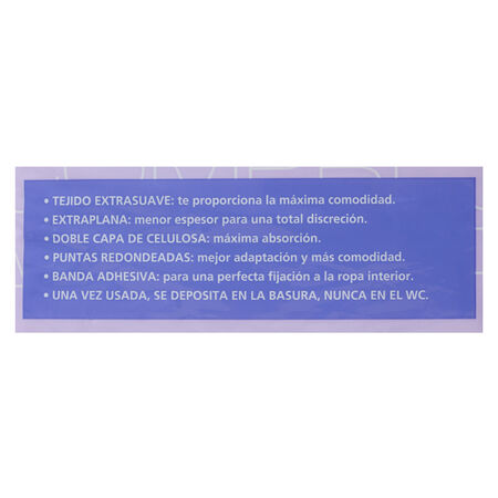 Compresas Bodyplus 20 uds extraplana