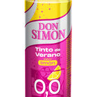 Tinto de verano con limón sin azúcar 0,0% Don Simon 33cl