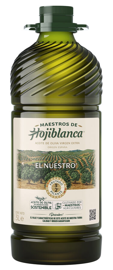 Aceite de oliva virgen extra Maestros de Hojiblanca garrafa 3l