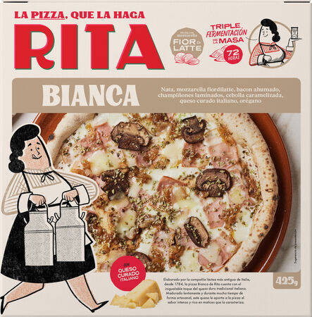 Pizza Que la haga Rita 430g bianca