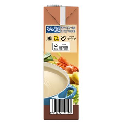 Caldo casero bajo en sal pollo natural Gallina Blanca 1l