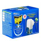 Insecticida eléctrico aparato + Recambio Raid líquido sin olor