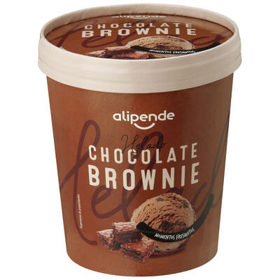 Helado Alipende 500ml chocolate brownie