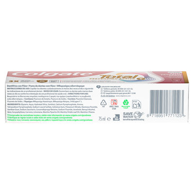 Pasta de Dientes Colgate Total Antidesgaste + Erosi&oacute;n 75ml