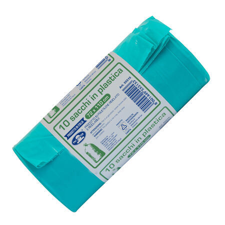 Bolsa basura Packcenter 10u jardín 72x110cm