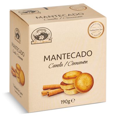 Mantecado de canela Flor de Antequera 190g